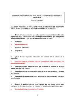 1 CUESTIONARIO ACERCA DEL TEMA DE LA ASIGNATURA