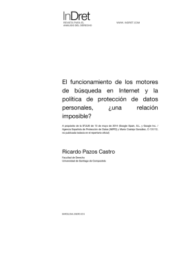 El funcionamiento de los motores de búsqueda en Internet y