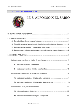 I.E.S. ALFONSO X EL SABIO