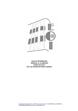 guía de información general al alumnado curso 2016