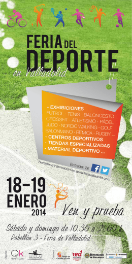 Flyer Deporte - La Diputación