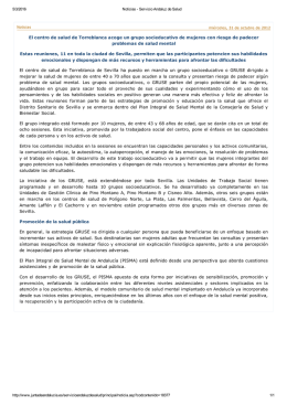 El centro de salud de Torreblanca acoge un grupo socieducativo de