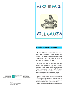 Guía Noemí Villamuza