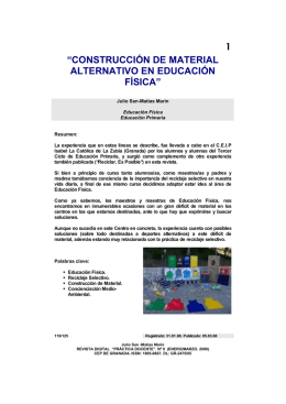 1 “construcción de material alternativo en educación física”