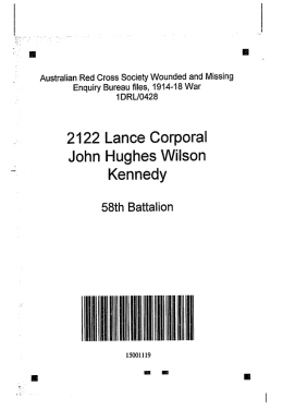 2122 Lance Corporal - Australian War Memorial