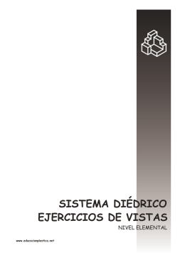 ejercicios de vistas sistema diédrico