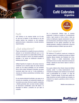 Café Cabrales - Grupo Softland