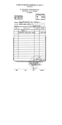 CARLOS FELIPE JIMÉNEZ GARCÍA