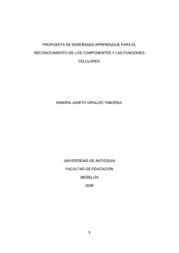 marco teorico - Educación - Universidad de Antioquia