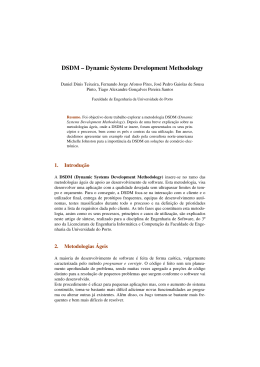 DSDM – Dynamic Systems Development Methodology