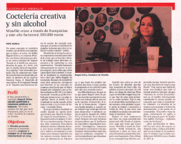 Coctelería creativa