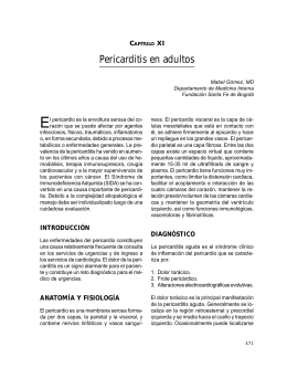 Pericarditis en adultos