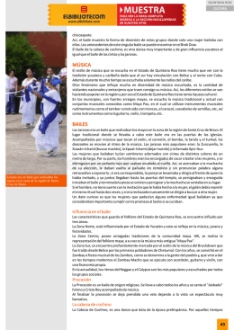 Bailes del estado de Quintana Roo - Artículo PDF