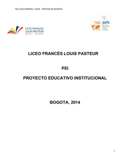 LICEO FRANCÉS DE PEREIRA - Liceo Francés Louis Pasteur