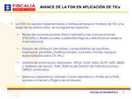 Presentación - Fiscalía General de la Nación