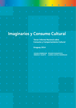 Tercer Informe Nacional sobre Consumo y Comportamiento Cultural