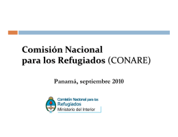 Comisión Nacional para los Refugiados (CONARE)