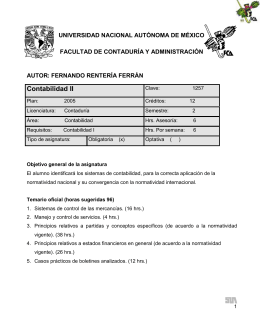 Contabilidad II - Reposital