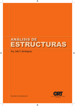 Análisis de estructuras - Arq. Julio Borthagaray