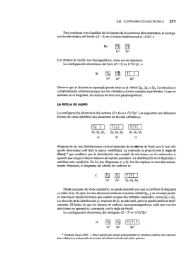 7.8 CONFIGURACIÓN ELECTRÓNICA 271 Para continuar con el