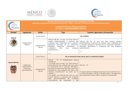 acoso y hostigamiento sexual