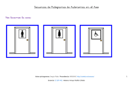 Secuencia de Pictogramas de Secuencia de Pictogramas de