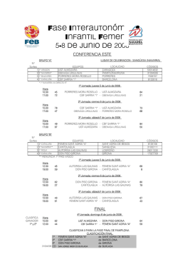 Intersectores Infantil FEMENINO 08
