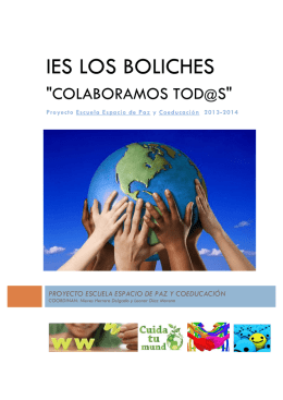 proyecto escuela espacio de paz y coeducación