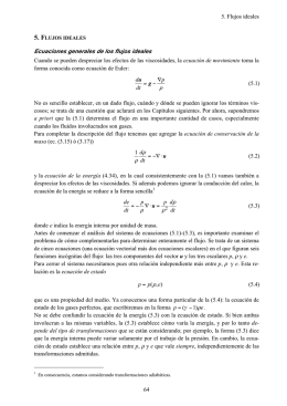 05 Flujos ideales - Instituto de Física del Plasma