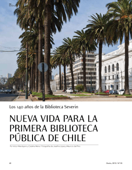 nueva vida para la primera biblioteca pública de chile