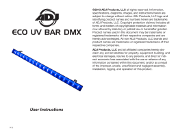 ECO UV BAR DMX