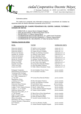 ciedad Cooperativa Docente Máyex