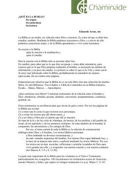 Qué es la Biblia E Arens