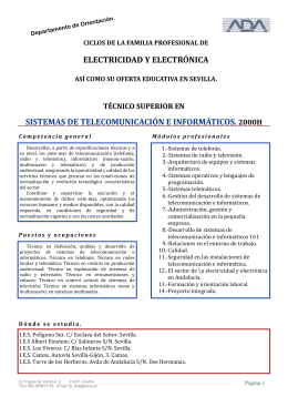 Electricidad y Electrónica - ADA Instituto Tecnológico Superior