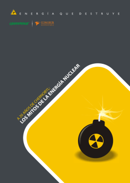 Los mitos de la energía nuclear