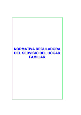 normativa reguladora