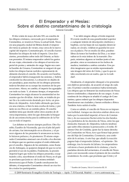 El Emperador y el Mesías - Facultad de Teología SEUT