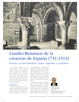 Cuadro-Resumen de la creación de España (711