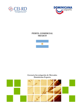 perfil comercial mexico - CEI-RD