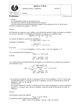 solubilidad