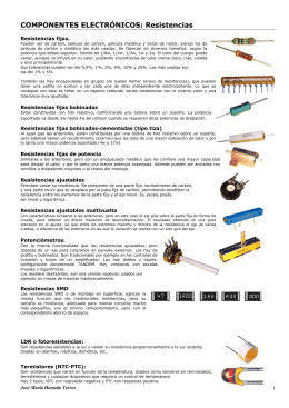Resistencias