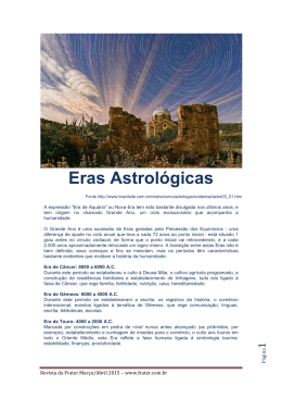Eras astrologicas