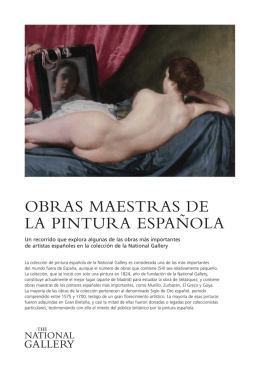 Obras Maestras De La Pintura Española