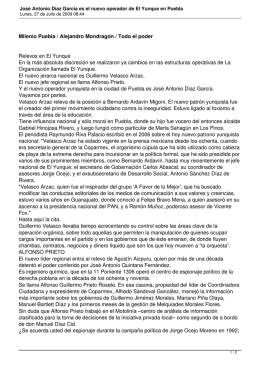 José Antonio Díaz García es el nuevo operador de