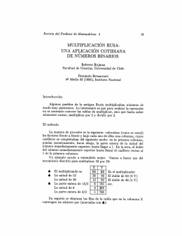una aplicación cotidiana de numeros binarios