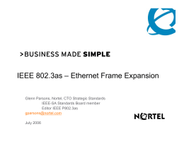 IEEE 802.3as – Ethernet Frame Expansion