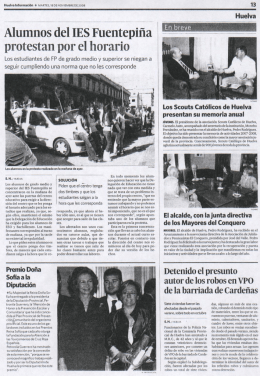 Alumnos del IES Fuentepiña