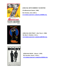 Novedades en Blu-ray