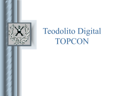 Teodolito Digital TOPCON