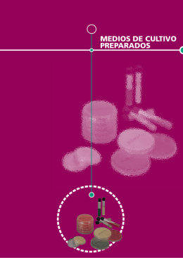 medios de cultivo preparados